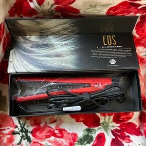 Paul Brown Hawaii Ceremic Flat Iron 1.25 inch red